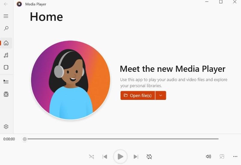 Windows 11 Media Player