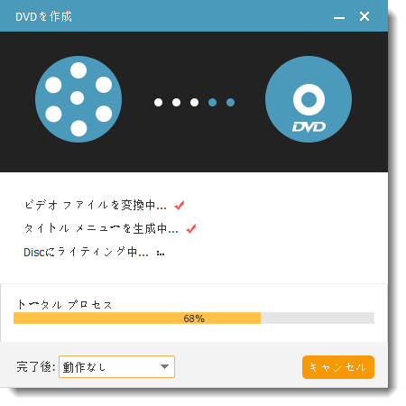 DVDメニューを作成