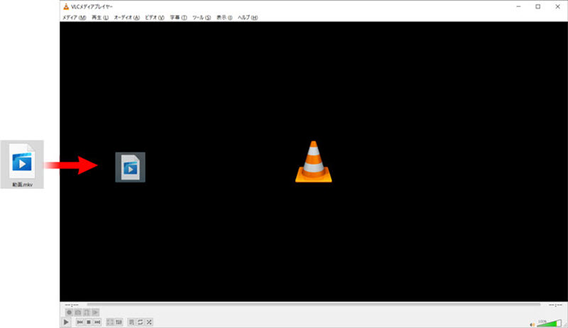 動画や音楽ファイルを再生
