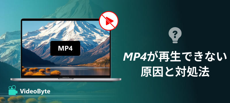 MP4が再生できない原因と対処法
