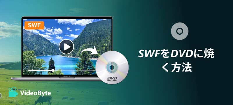 SWFをDVDに焼く方法